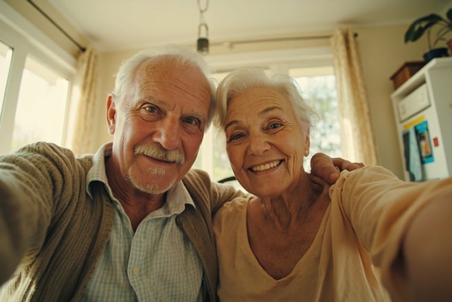 Senior couple enjoying amenities at independent senior living community near them in 2026