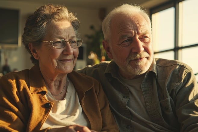 AARP Hulu discount senior savings 2026 - senior woman enjoying streaming entertainment