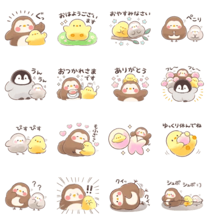 もふピヨ×フク子さん＆こふく