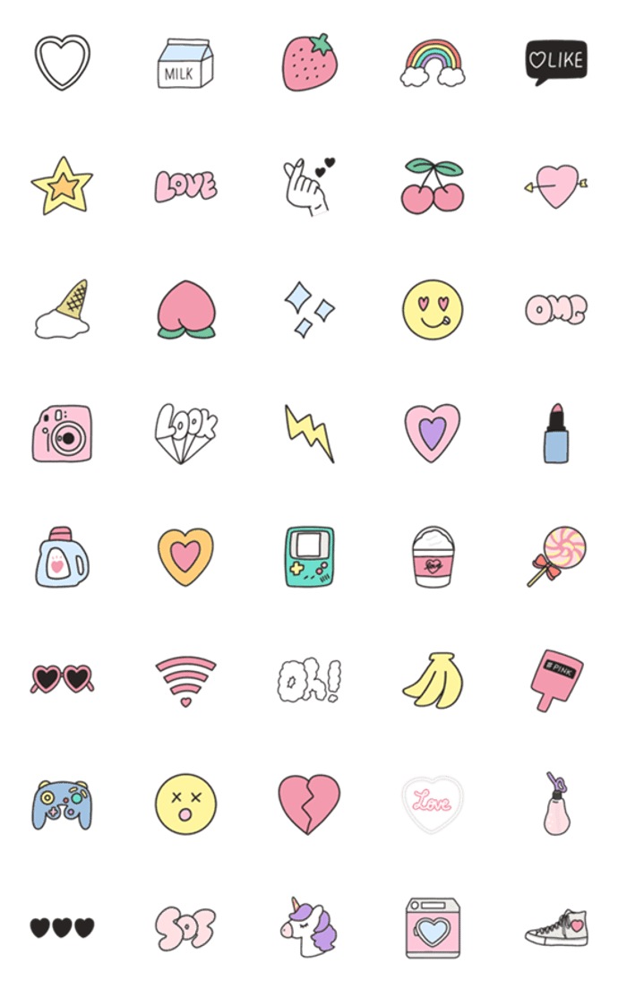 韓国っぽい♡絵文字