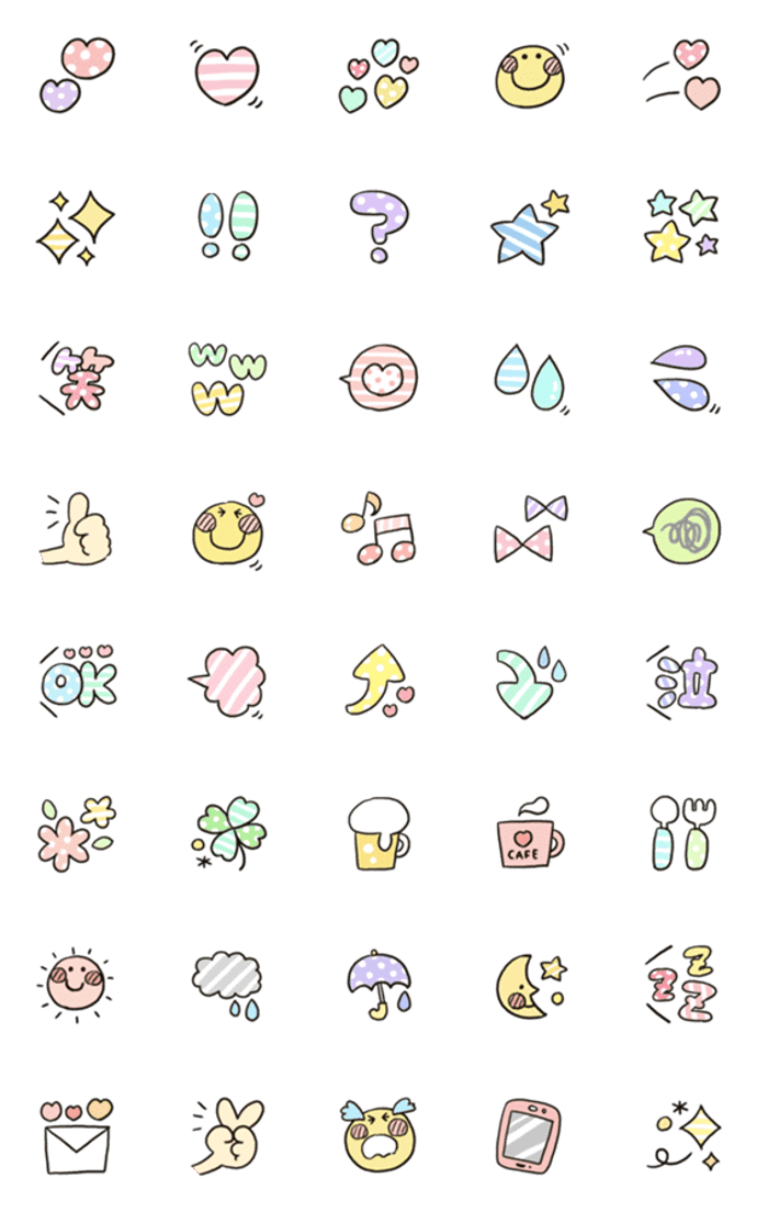 大人★パステルカラー2