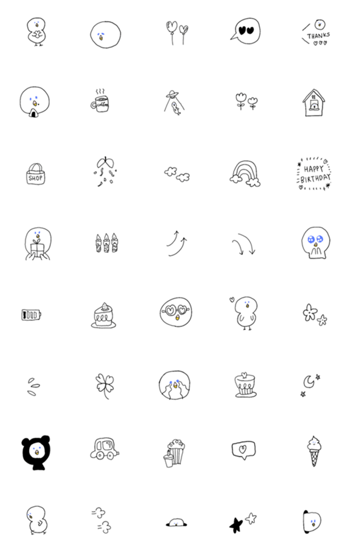 ALVA ♥ 大人可愛い絵文字