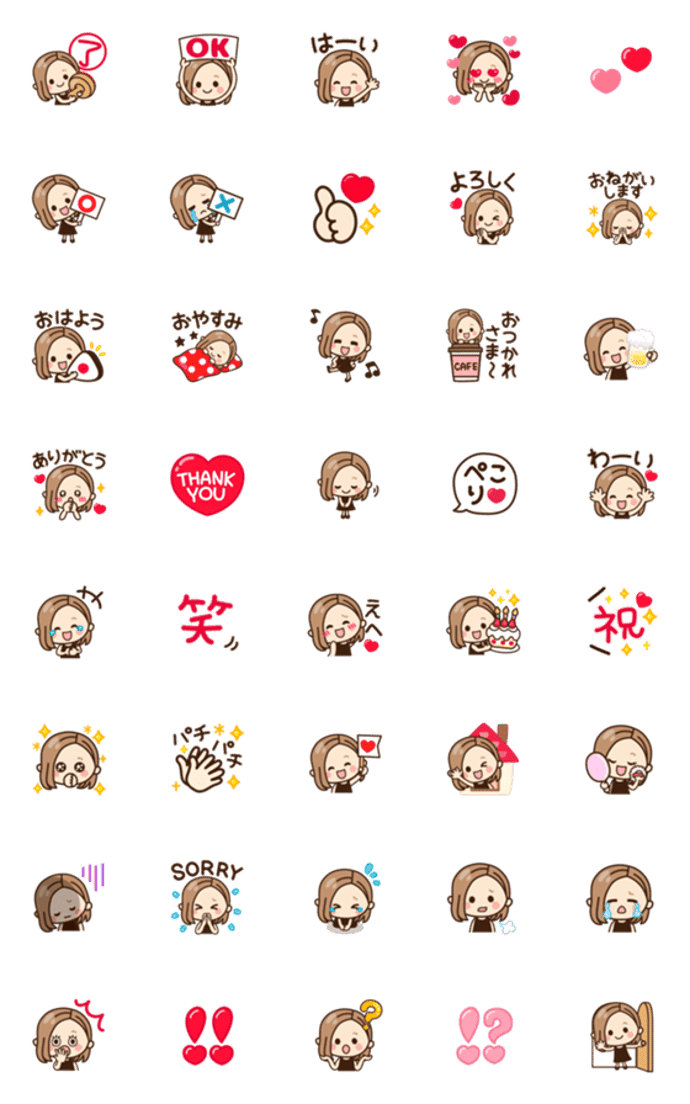 ▶動く♪大人女子の日常♡黒ワンピ