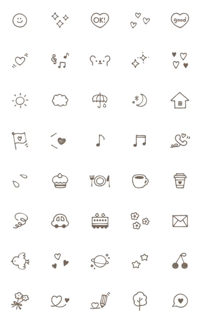 ボールペンでらくがきしてみた