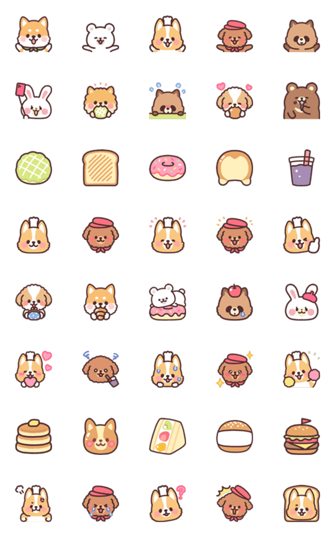 まるまるコーギーのパン屋さん