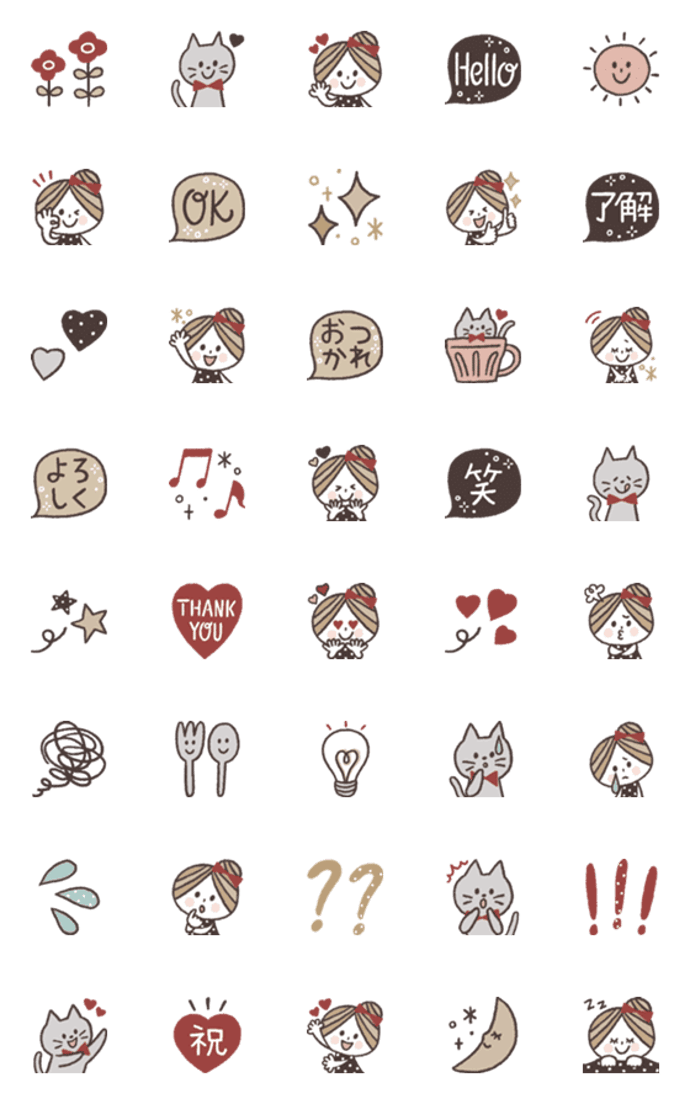 ＊..おだんごガール＆キャット..＊