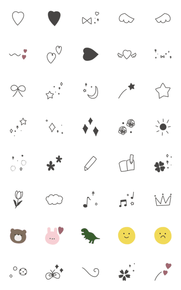 大人可愛い記号集め♪＊*