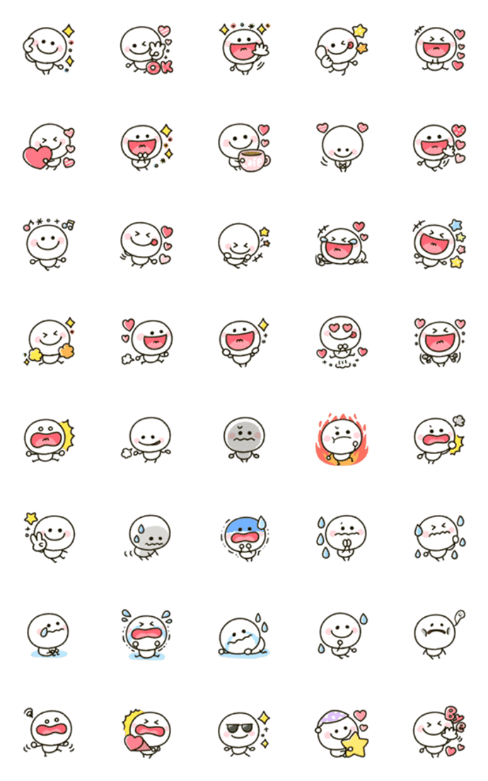 ゆるかわ♡棒人間