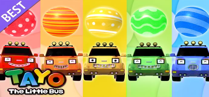 Lagu Warna Tayo Kompilasi untuk Anak l Lagu Terbaik 2023 l Tayo Bahasa Indonesia l Tayo bus kecil