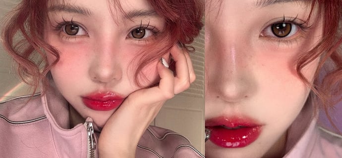 인간 딸기가 되어보자🍓Strawberry Makeup