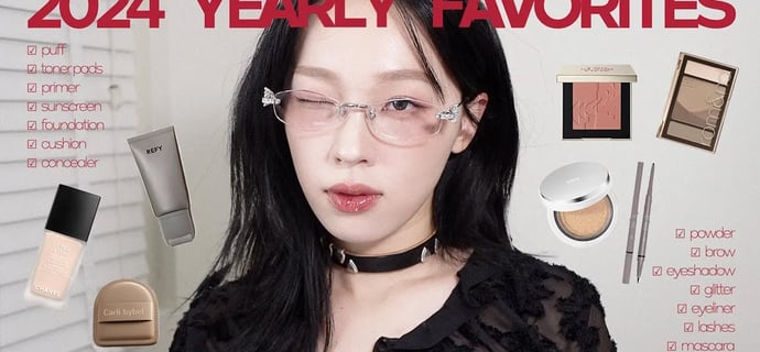 2024年度愛用彩妝🖤絕美眼下腮紅/粉撲分享/乾淨眼線神器 My Yearly Favorites 2024 | heyitsmindy