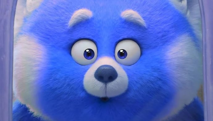 Blue: