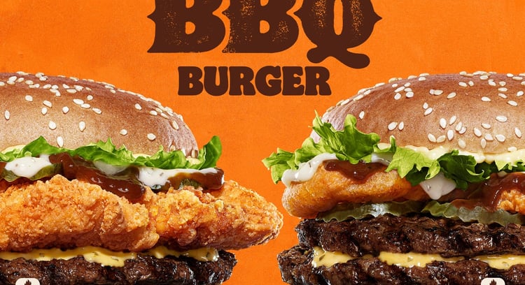 バーガーキングの新商品「ワイルドBBQバーガー」が登場！