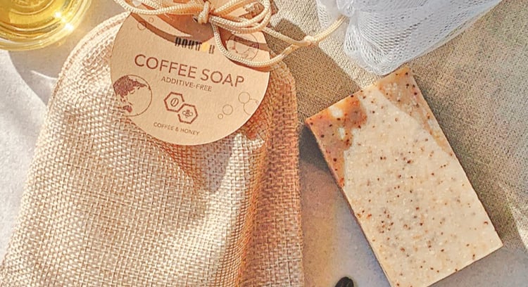 「ドトールオンラインショップで2月6日に発売されるコーヒーと蜂蜜を使った石鹸「COFFEE SOAP」」