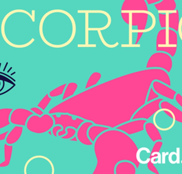 Scorpio- Card.Gift