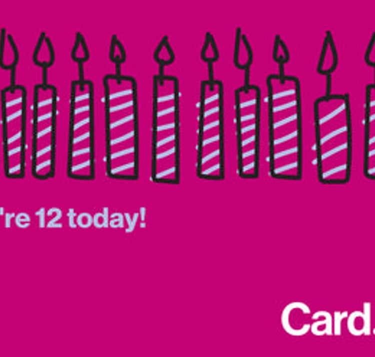 Twelve Today - Card.Gift