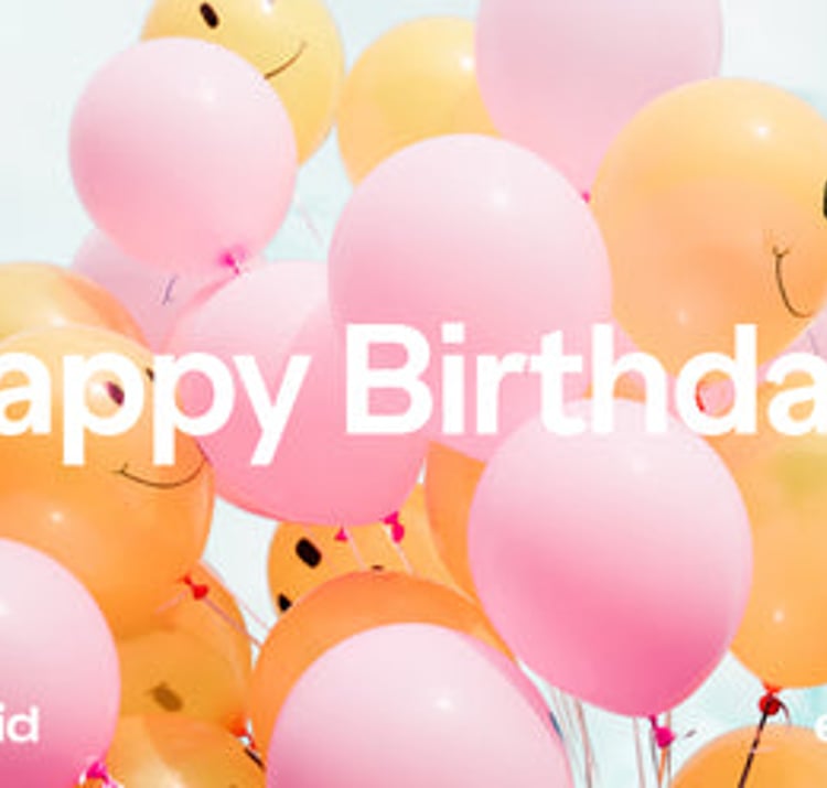 Birthday Balloons - eftpos