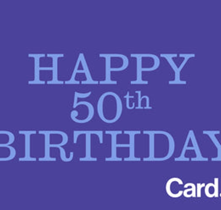 50th Bday - Card.Gift