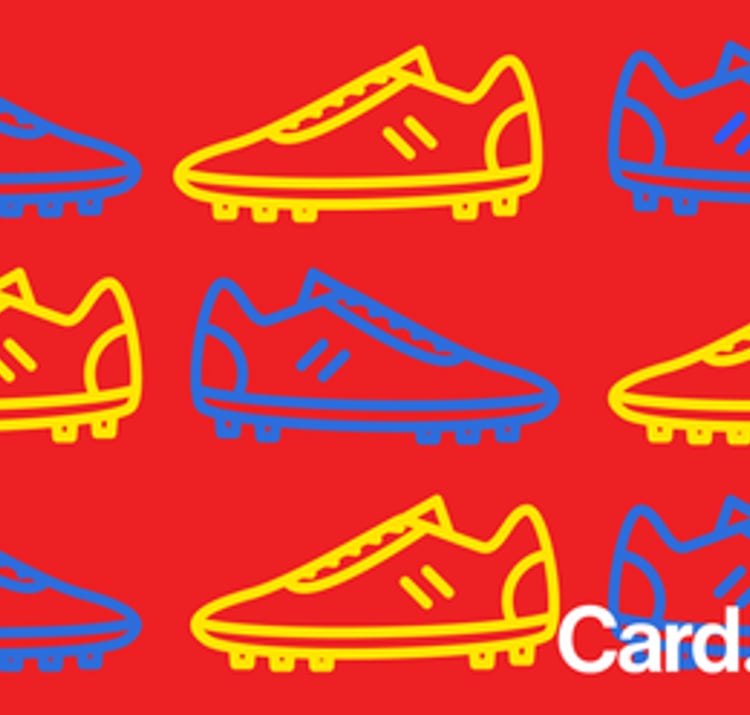 Soccer Boots - Card.Gift