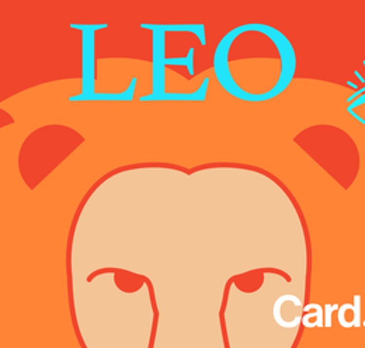 Leo- Card.Gift