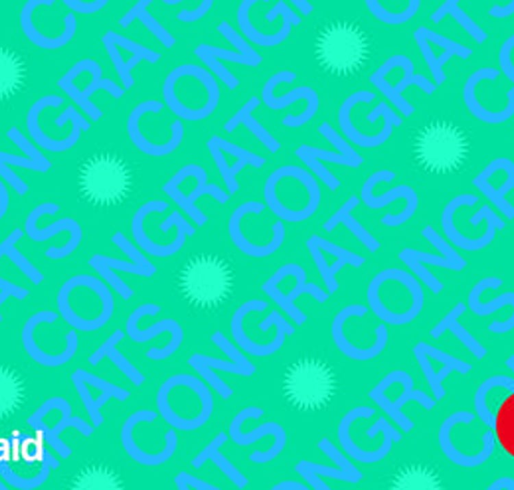 Congrats- Mastercard