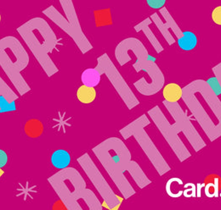 Happy 13th - Card.Gift