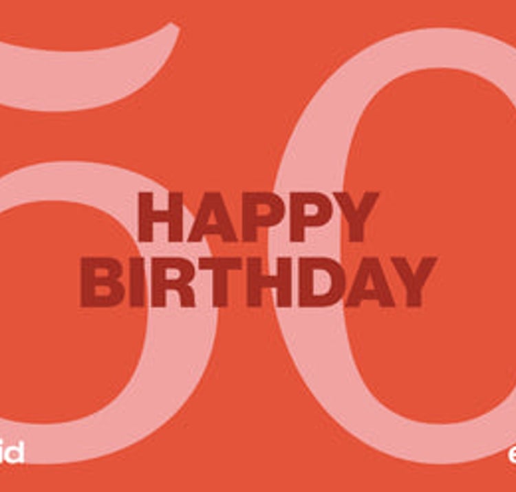 Happy 50th Birthday - eftpos