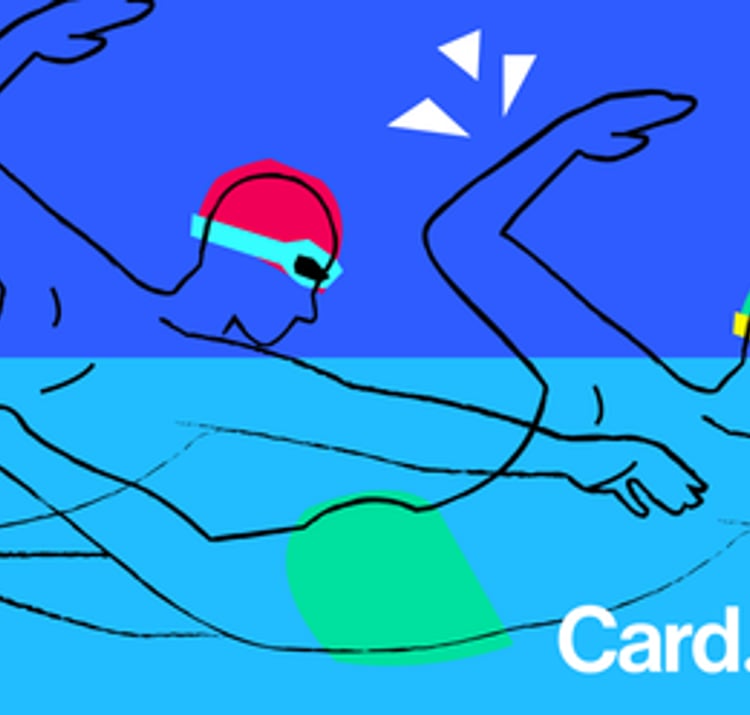 Swimming - Card.Gift