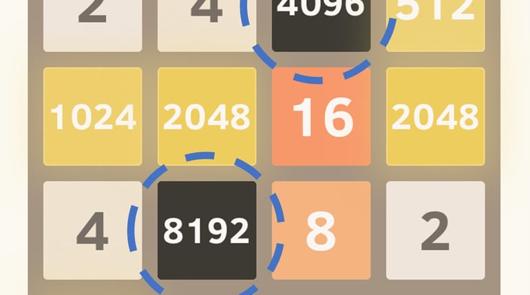 2048 by Gabriele Cirulli