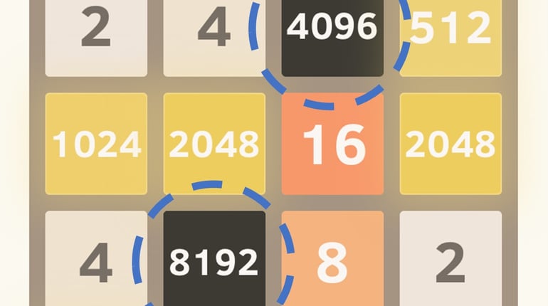 2048 by Gabriele Cirulli