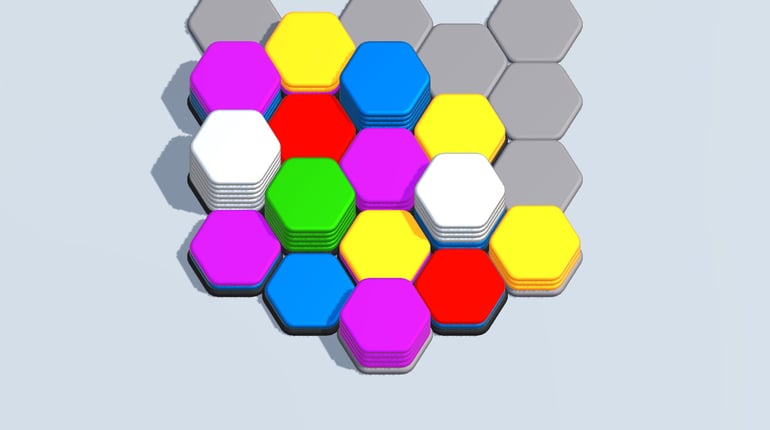 Hexa Blast 3D - Merge Puzzle
