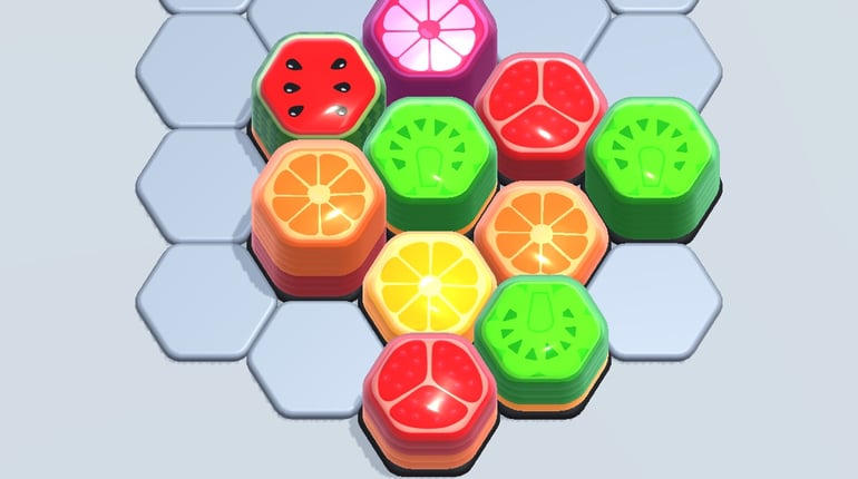 Watermelon Hexa - Blast Puzzle