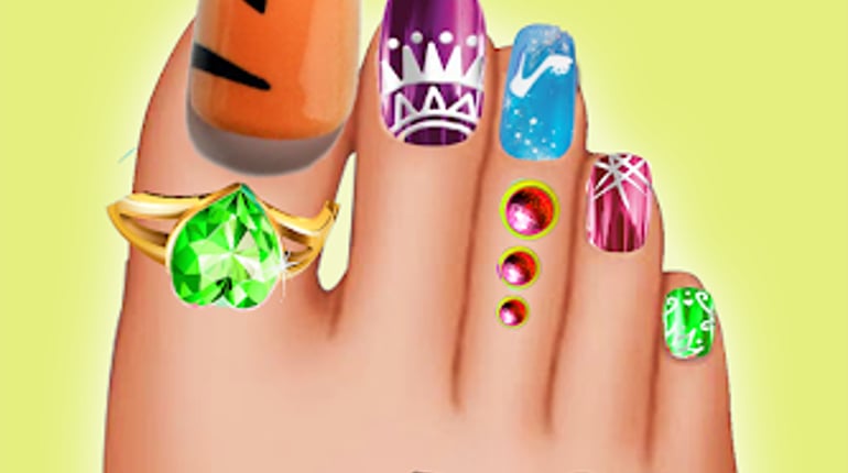 ASMR Foot Care:Makeup Salon