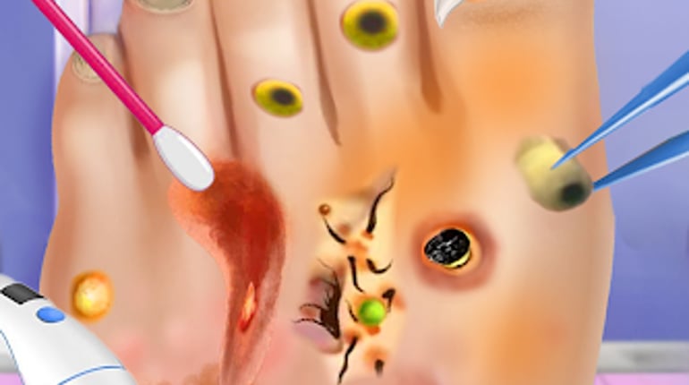 ASMR Foot Care:Makeup Salon