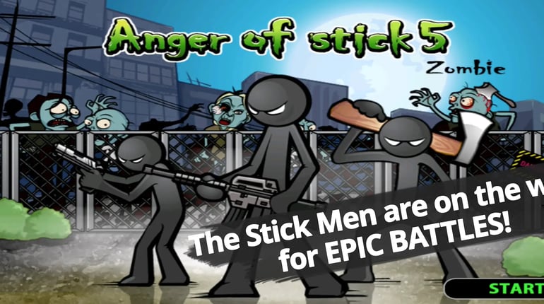 Anger of stick 5 : zombie