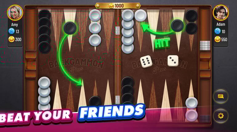 Backgammon Plus - Board Game