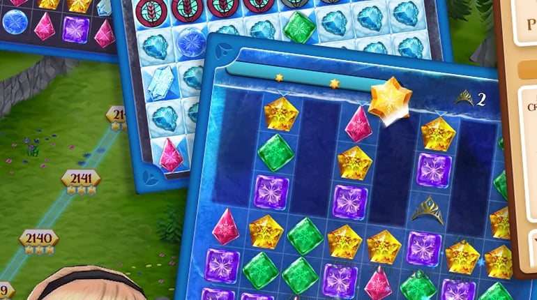 Disney Frozen Free Fall Games