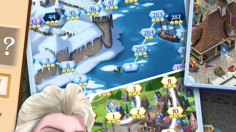 Disney Frozen Free Fall Games