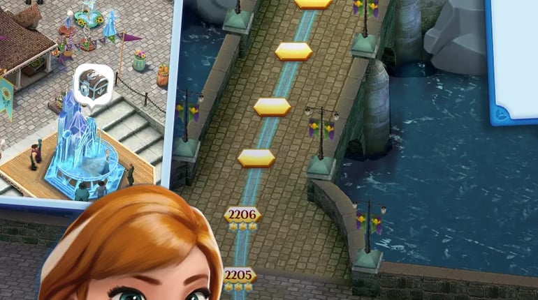 Disney Frozen Free Fall Games