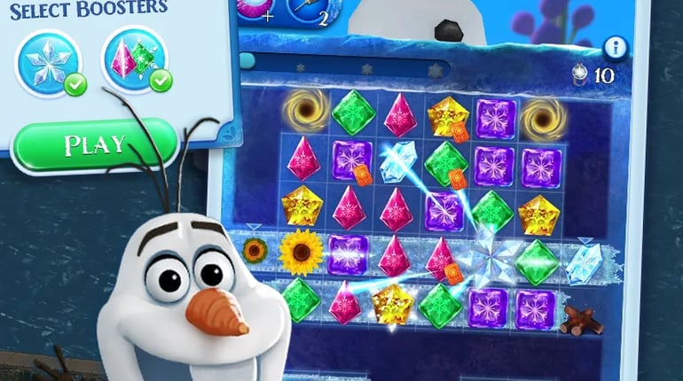 Disney Frozen Free Fall Games