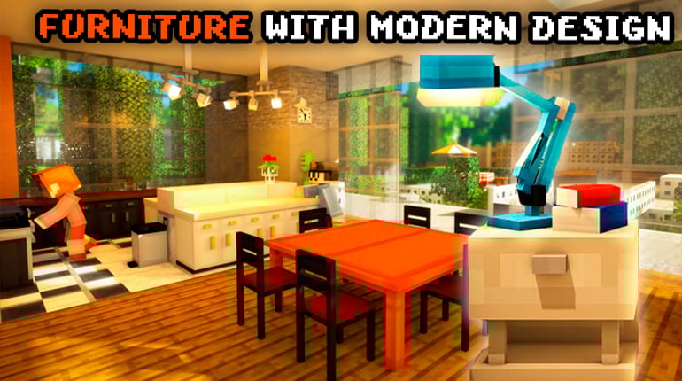 Furniture mod MCPE