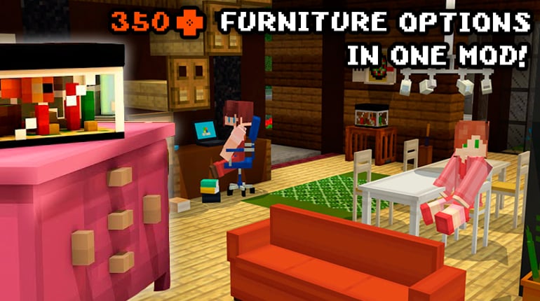 Furniture mod MCPE