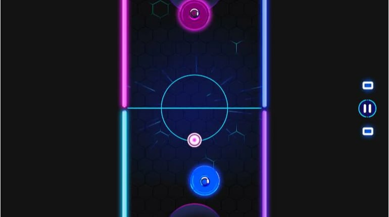 Glow Hockey HD