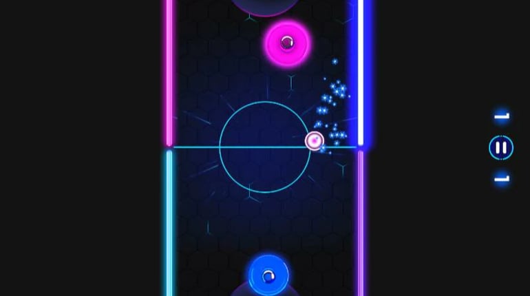 Glow Hockey HD