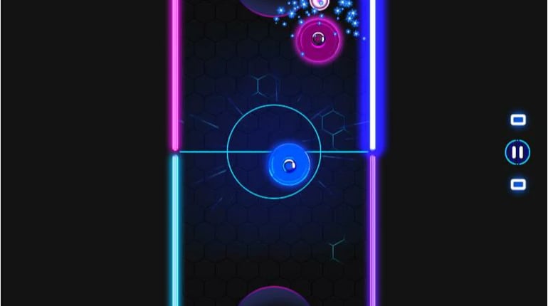Glow Hockey HD