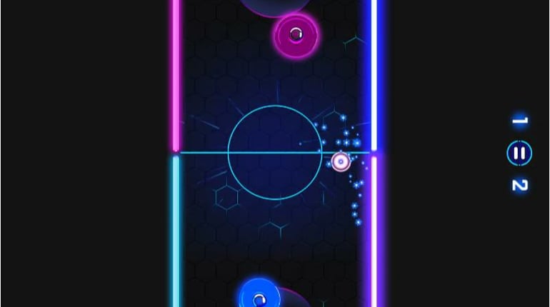 Glow Hockey HD