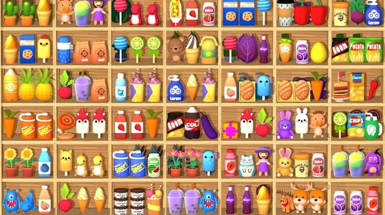 Goods Sort - Sorting Games