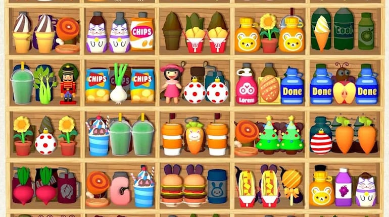 Goods Sort - Sorting Games