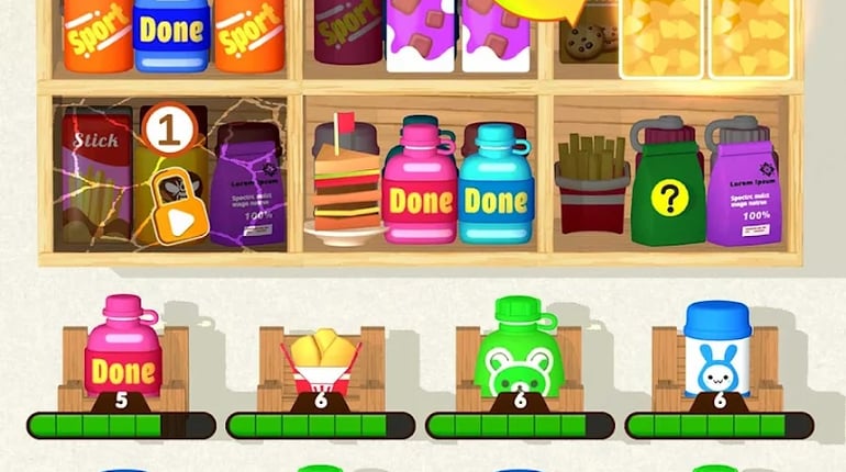 Goods Sort - Sorting Games