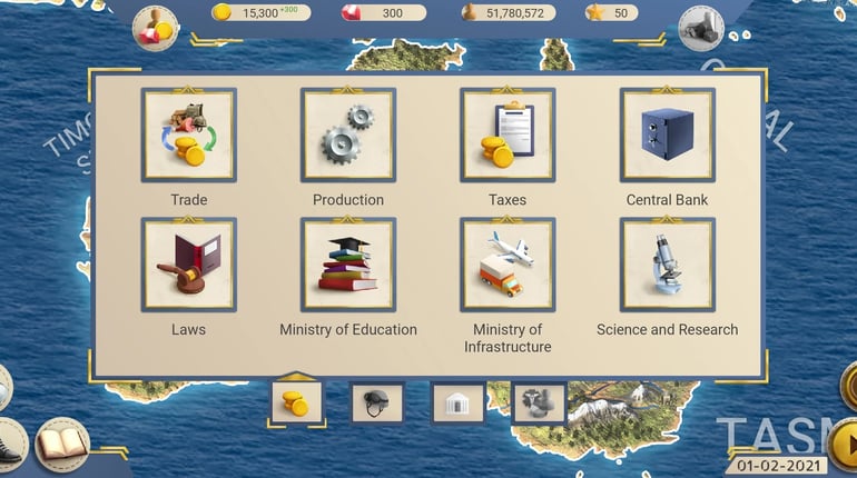 MA 2 – President Simulator